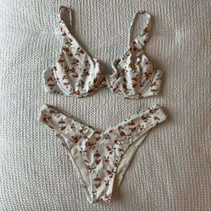 Abercrombie Peach Bikini Set